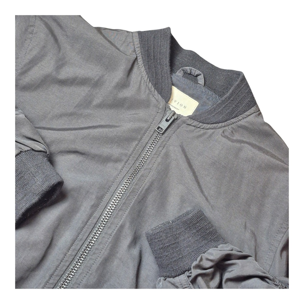 Oblivion By Represent Men's Medium Black Bomber Jacket‎ Made In England